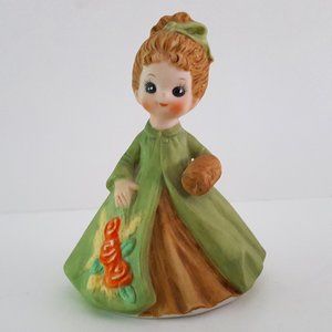 George Good Corporation Birthday Girl Porcelain Figurine 1970's